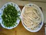 青椒榨菜白干丝的做法图解2