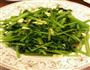 素拌茼蒿的做法图解1