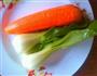油菜肉片的做法图解1