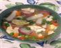 五彩什锦汤年糕的做法图解1