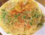 芹菜叶鸡蛋饼的做法图解4
