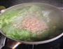 白菜虾皮汤的做法图解2