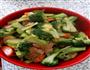 西蓝花炒肉的做法图解3