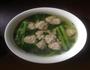 超简单茼蒿牛肉丸子汤的做法图解4