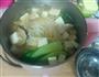 青菜豆腐香菇汤面的做法图解7