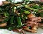 蒜苗炒咸肉的做法图解7
