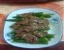 牛肉炒秋葵的做法图解1