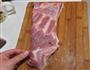 家常五花肉炖黄豆的做法图解2