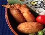 午餐便当-松仁玉米饭&炸面包虾的做法图解2
