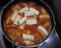 辣白菜豆腐汤的做法图解4