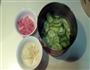 肉片炒黄瓜的做法图解1