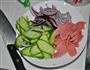 金枪鱼蔬菜沙拉的做法图解5