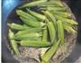 炒秋葵的做法图解7