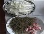 白菜茎烩粉条的做法图解1
