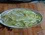 黄芽韭炒豆腐片的做法图解2