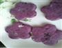 奶香紫薯梅花饼的做法图解3