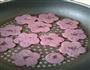 奶香紫薯梅花饼的做法图解4