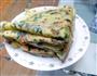 菠菜鸡蛋饼的做法图解3