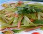 莴苣火腿丝的做法图解3