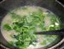 猪肝菠菜粥的做法图解6