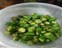 凉拌黄秋葵的做法图解3