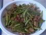 辣炒四季豆肉片的做法图解5