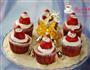 圣诞老人纸杯蛋糕的做法图解25