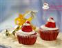 圣诞老人纸杯蛋糕的做法图解26