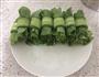 芝麻酱黄瓜卷油麦菜的做法图解4
