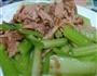 午餐肉炒西芹的做法图解1