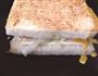 火腿芝士蔬菜三明治的做法图解9
