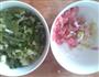 青菜瘦肉粥的做法图解2