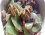 莴苣小炒腊肉的做法图解4
