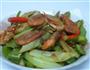西芹炒北极虾的做法图解9