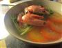 鲜虾热汤面的做法图解4