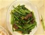 腊肉炒芥兰的做法步骤14