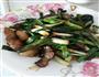 蒜苗炒卤肉的做法图解7