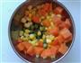 虾仁西红柿盅的做法图解3