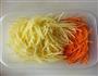 干煸胡萝卜洋芋丝的做法图解2