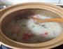 虾蟹海鲜砂锅粥的做法图解6