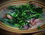 蒿菜炒肉肠的做法图解5