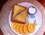 简单的早餐-蓝莓面包片的做法图解9
