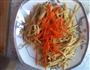 绿豆芽炒干豆腐丝的做法图解2