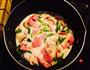 奶香芦笋蘑菇意面的做法图解3