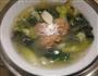 青菜肉圆虾米汤的做法图解5