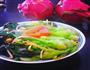青菜炒豆芽的做法图解4
