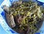 黄豆芽冻豆腐肉片的做法图解6