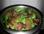 腊肉荷兰豆，鲜甜的结合的做法图解2