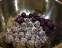 紫薯葡萄干椰丝球的做法图解3
