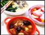 菠菜蘑菇面的做法图解2